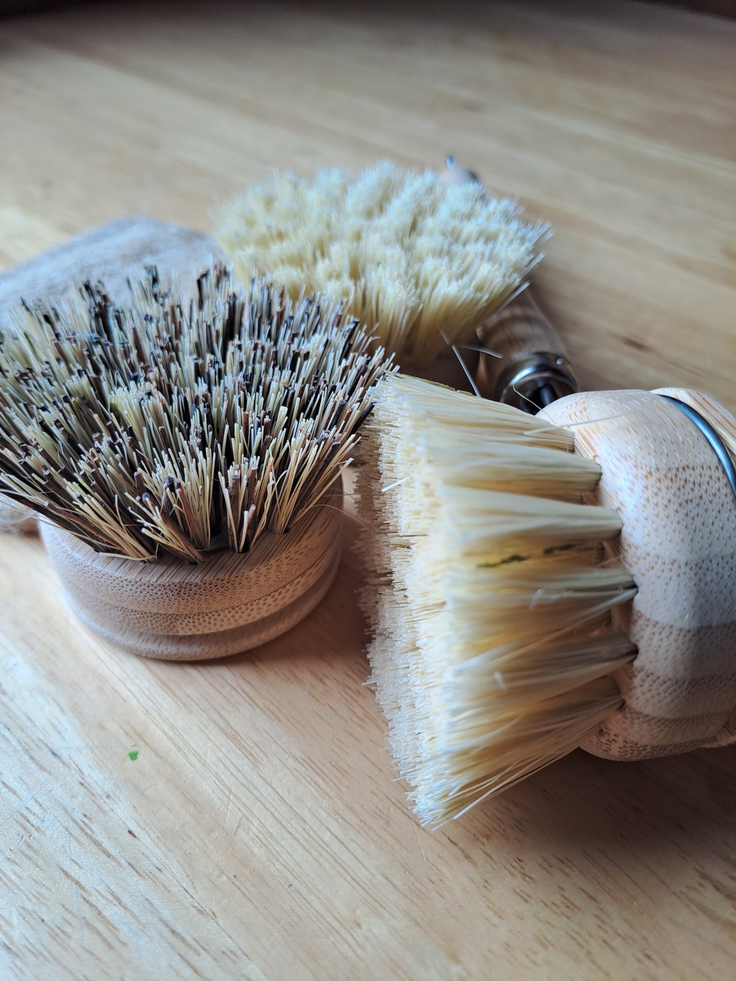 Bamboo Dish Brush Set (3 pcs)